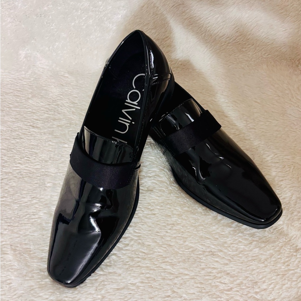 Calvin Klein Black Patent Loafers – Men’s 10M – New (No Box)